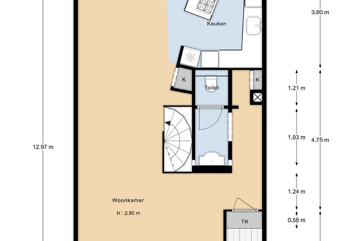 Bekijk foto 47 van Admiraal De Ruijterweg 108-H