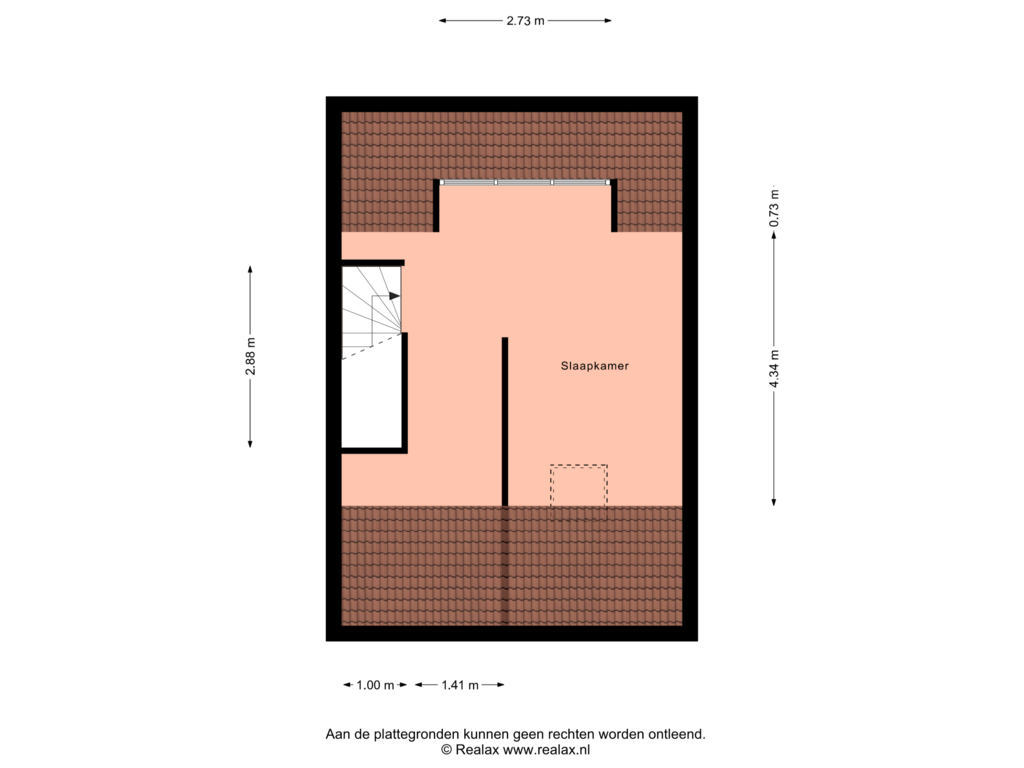 View floorplan of Verdieping 2 of Viskorf 33