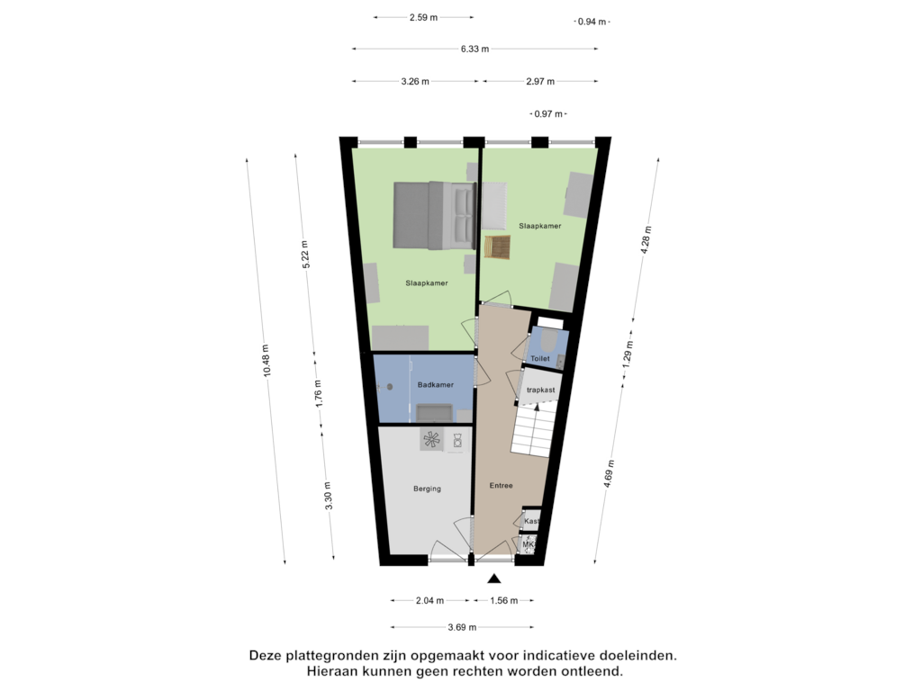 Bekijk plattegrond van Begane Grond van Lijzijde 36