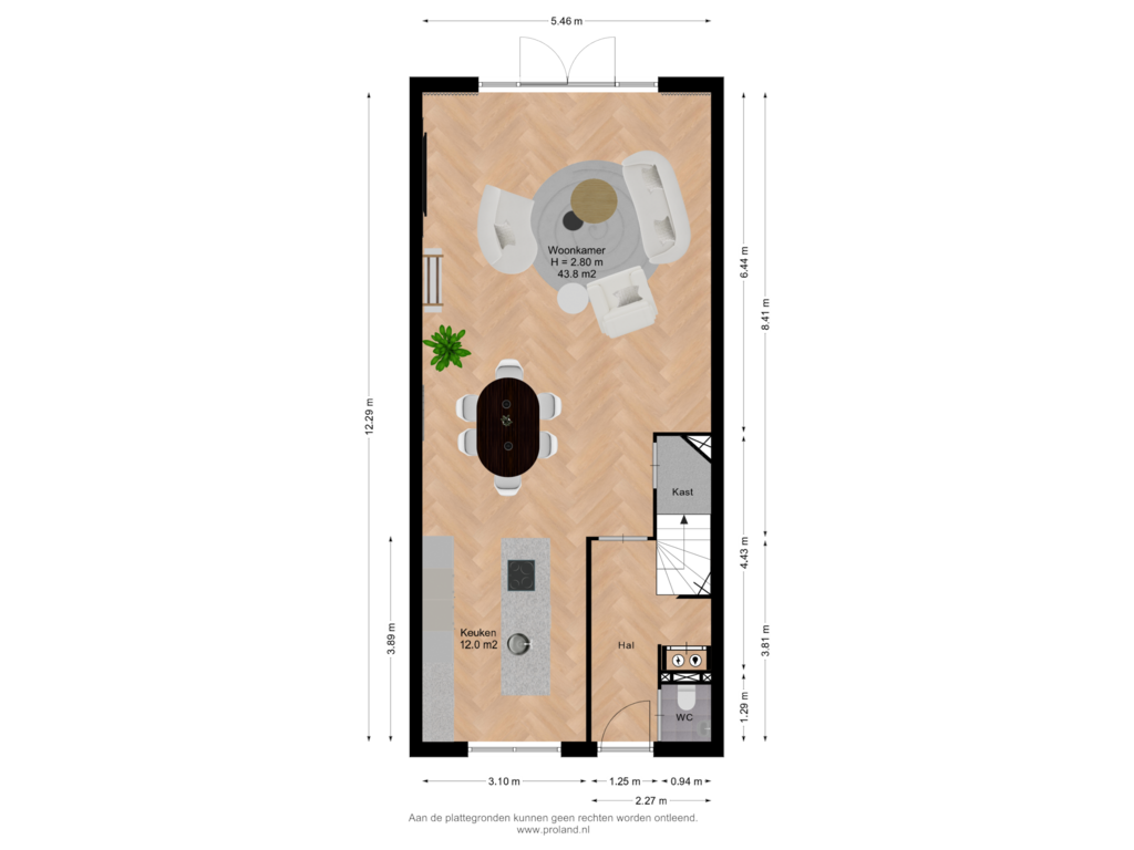 View floorplan of Begane Grond of Duinbeek 3