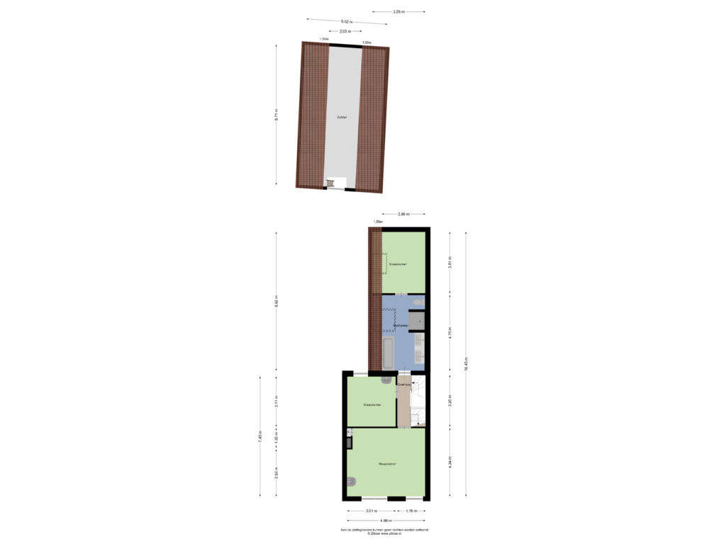 Bekijk plattegrond van Eerste Verdieping van Burgemeester Verheugtstraat 33