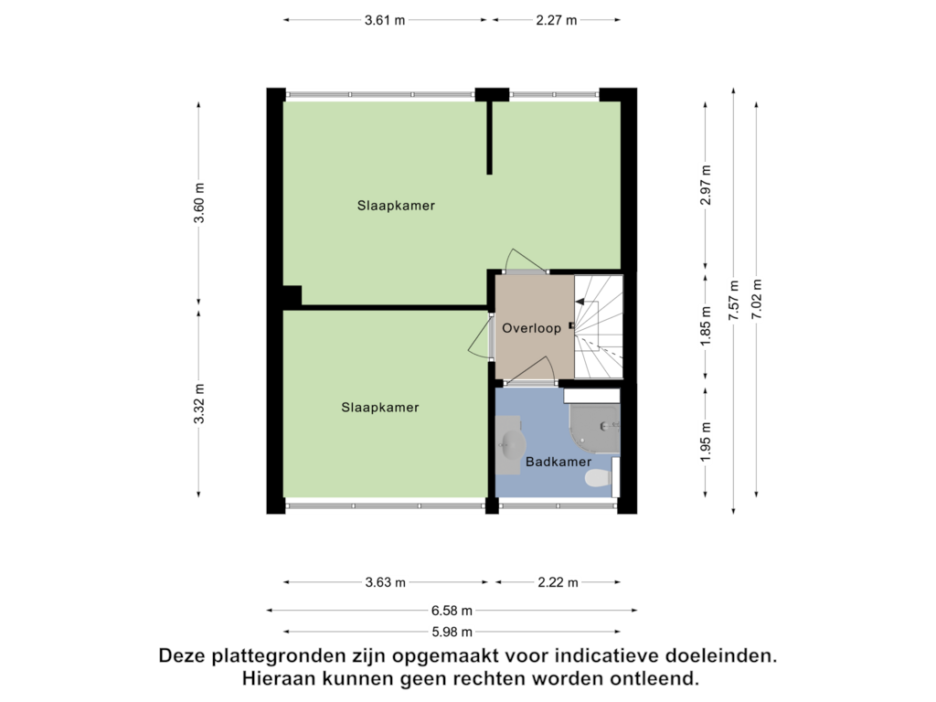 Bekijk plattegrond van Eerste Verdieping van Gerbrandystraat 14