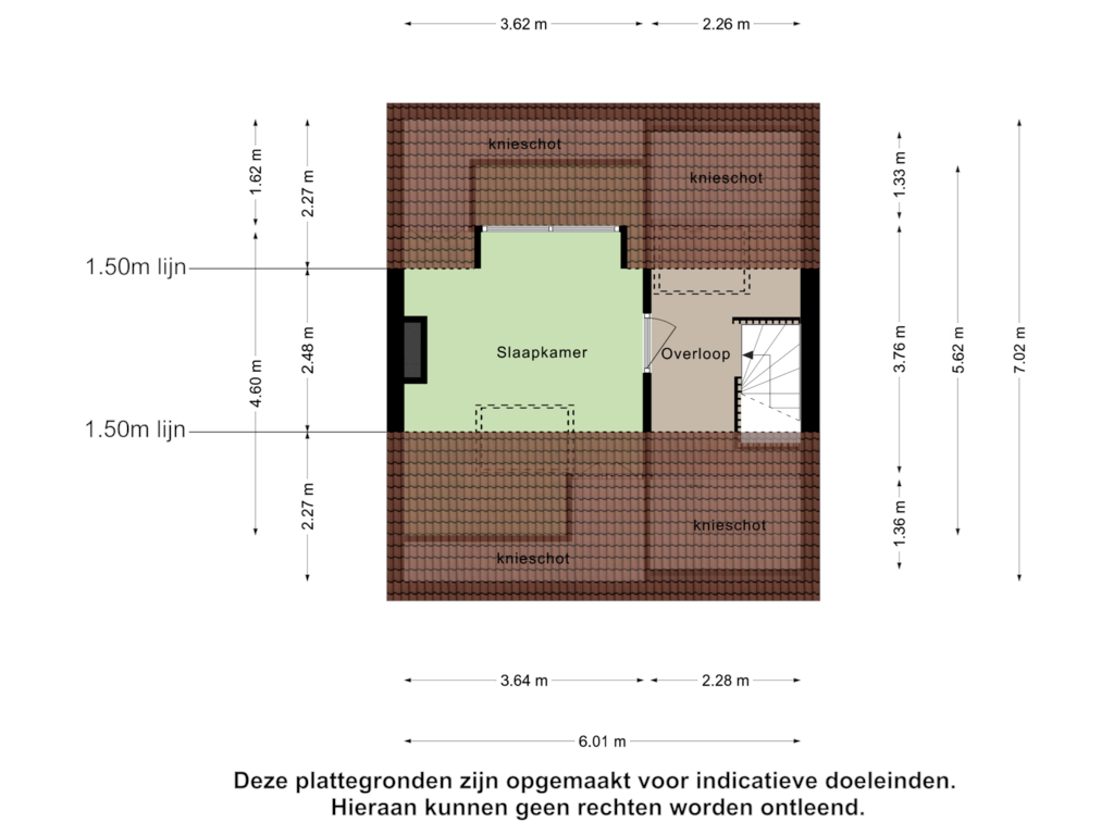 Bekijk plattegrond van Tweede Verdieping van Gerbrandystraat 14