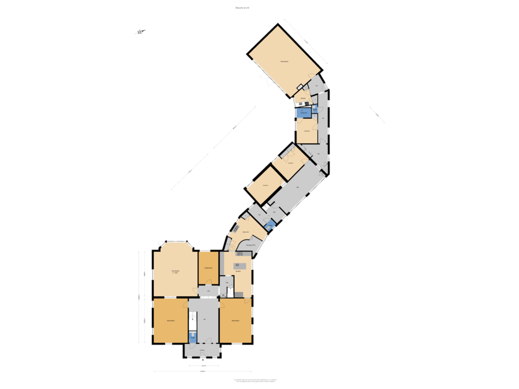 Bekijk plattegrond van Begane grond van Zutphensestraat 87