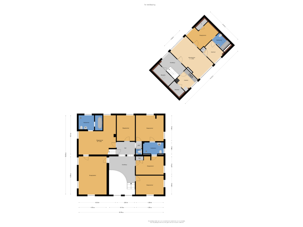 Bekijk plattegrond van 1e verdieping van Zutphensestraat 87