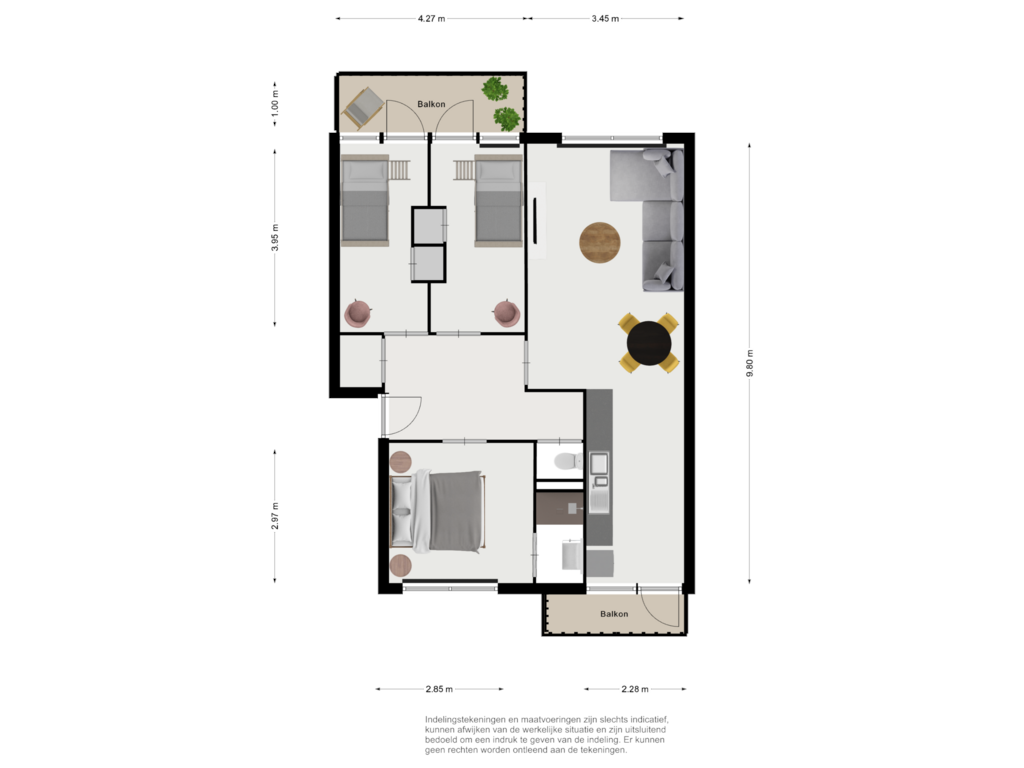 Bekijk plattegrond van First floor van Rembrandtstraat 18-B