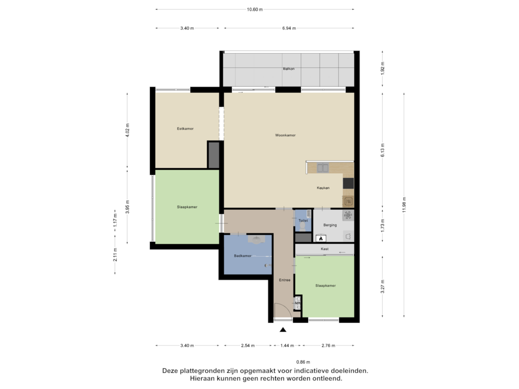 Bekijk plattegrond van Appartement van Dr Wibautplein 114