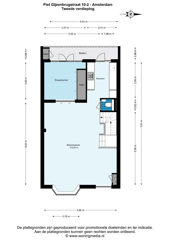 Foto 33 van Piet Gijzenbrugstraat 10-2