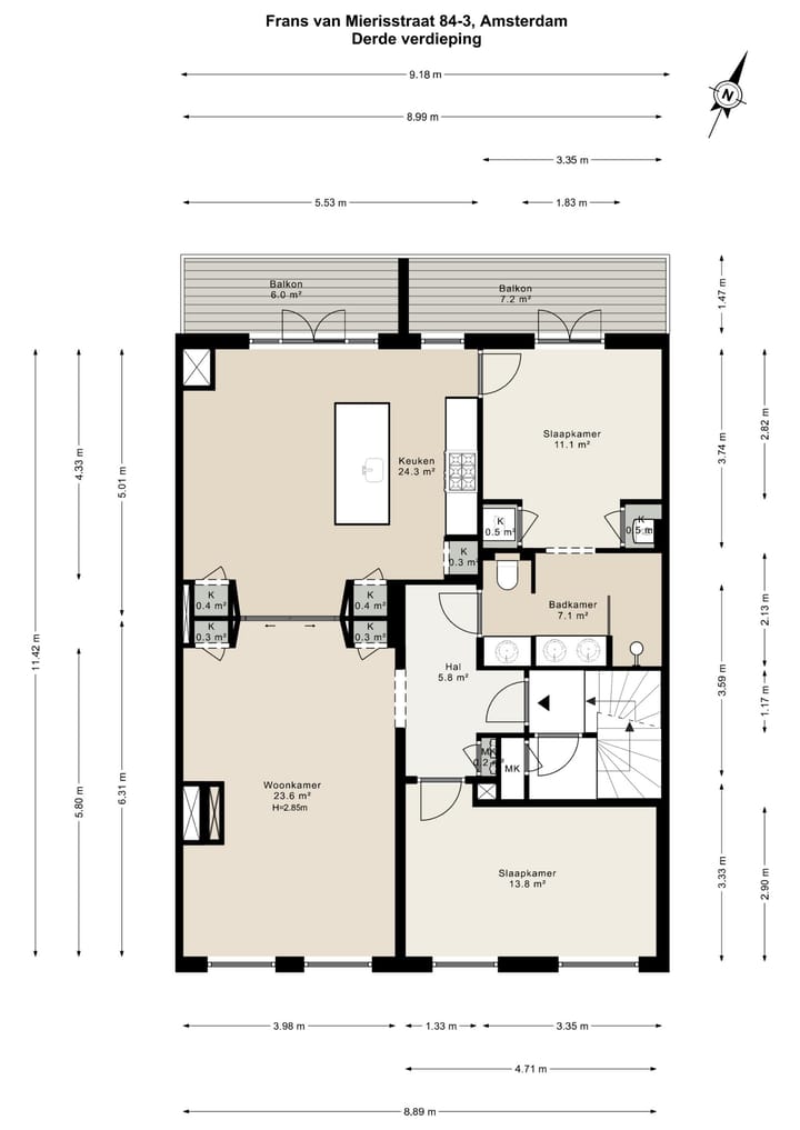 Foto 33 van Frans van Mierisstraat 84-3