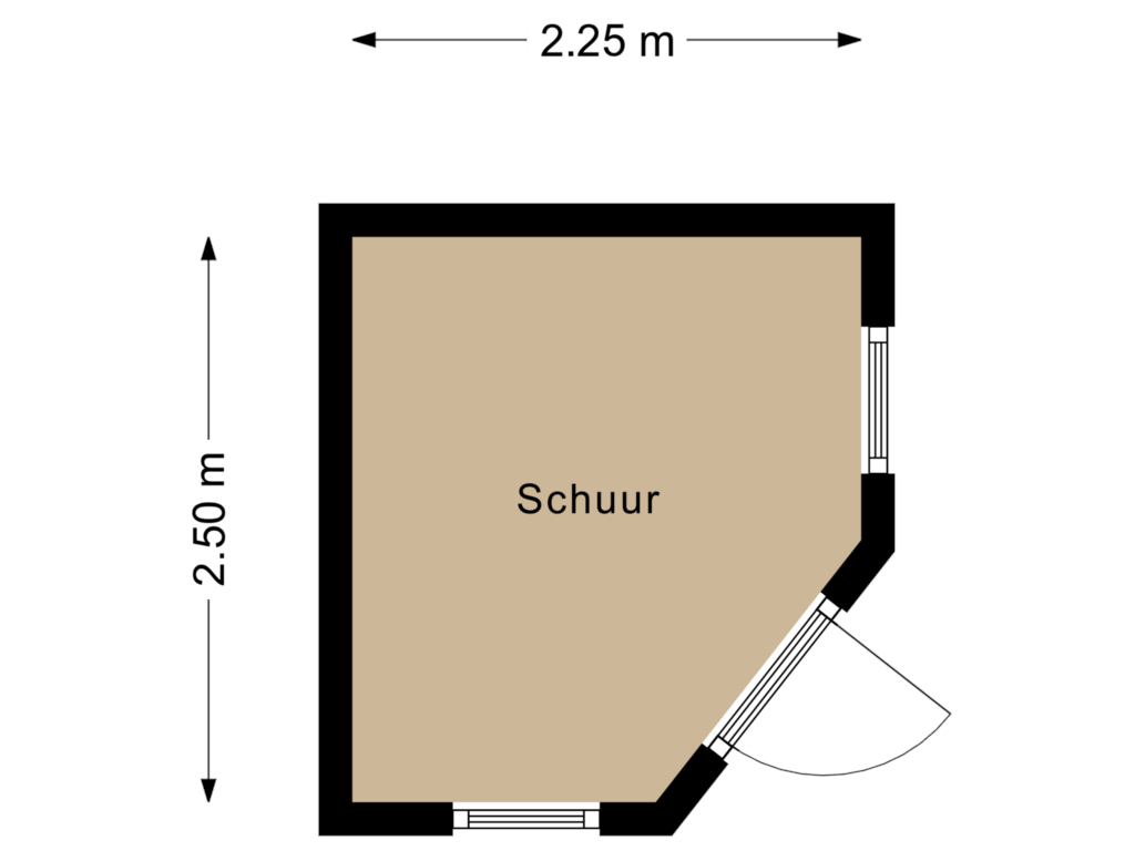 Bekijk plattegrond van Schuur van Altena 21