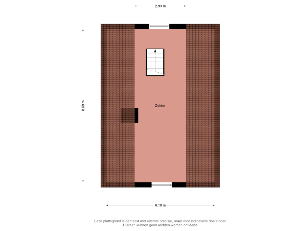 Bekijk plattegrond van Zolder van Roerdomplaan 39