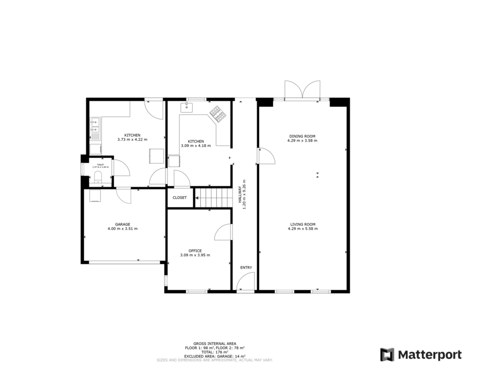 Bekijk plattegrond van Begane grond van Knol 5