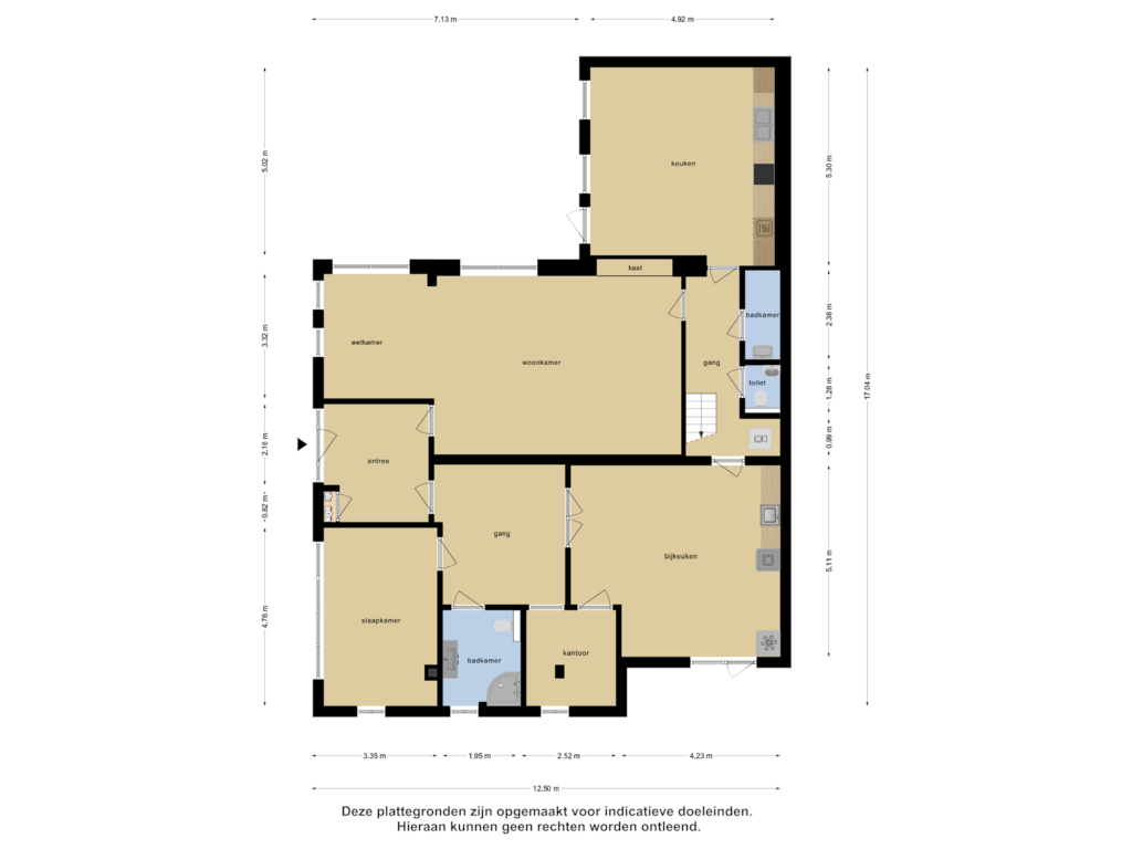 Bekijk plattegrond van Begane Grond van Neerbroek 4-A