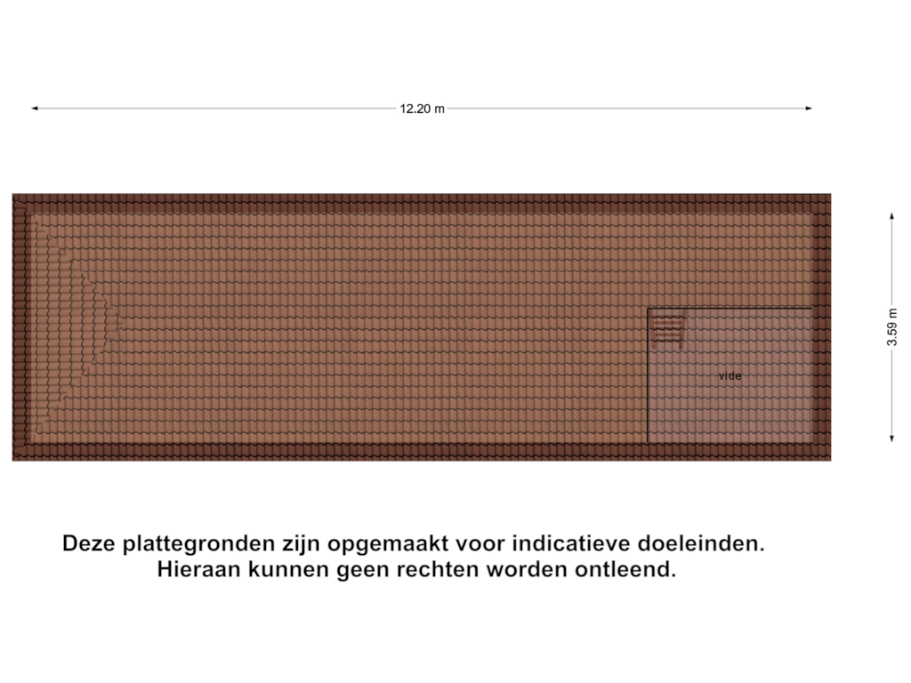 Bekijk plattegrond van Zolder van Neerbroek 4-A