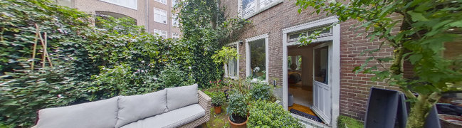 View 360° photo of Achtertuin of De Lairessestraat 148-H