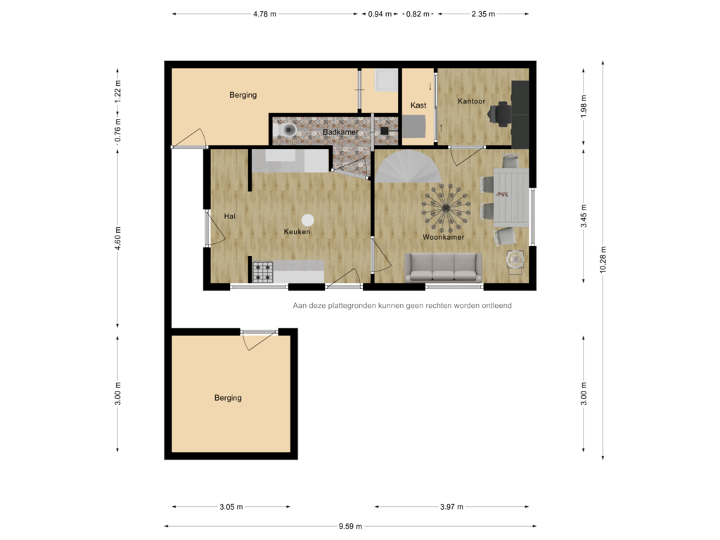 Bekijk plattegrond van Bg Magdalenaweg, Schoondijke van Magdalenaweg 8