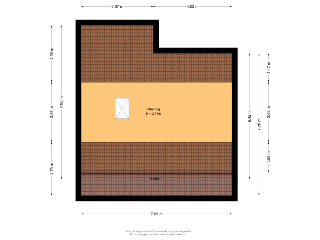 Bekijk plattegrond van Vliering van Goudheuvelstraat 6