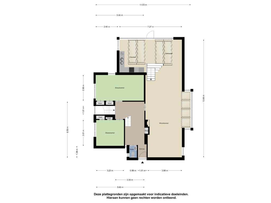 Bekijk plattegrond van Begane Grond van Haviksdijkje 7