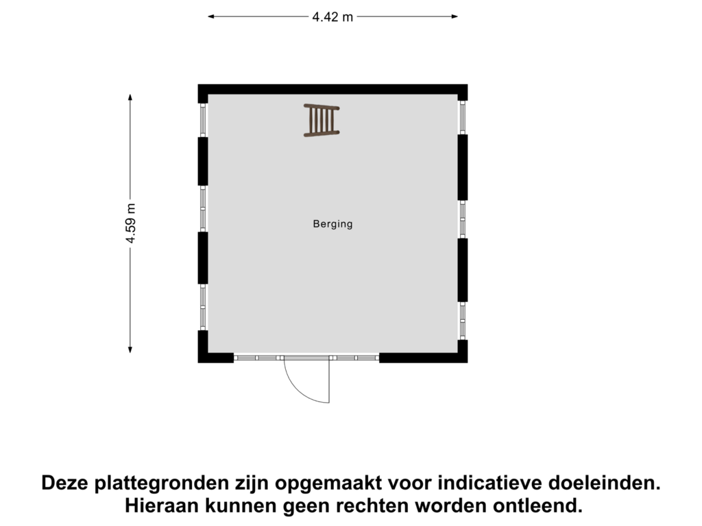 Bekijk plattegrond van Berging van Haviksdijkje 7