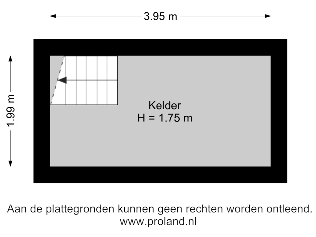 Bekijk plattegrond van Kelder van Klooster 33