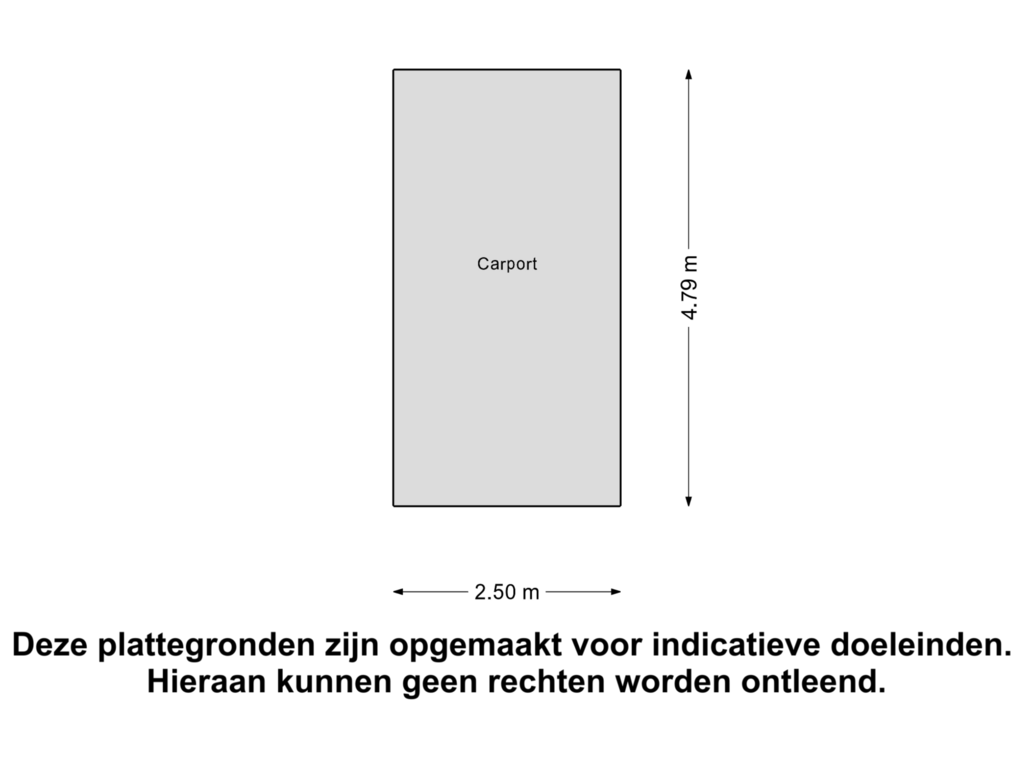 View floorplan of Carport of Argonautenweg 33-B