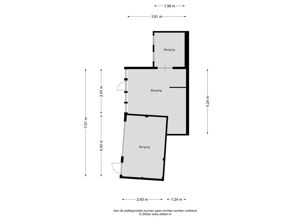 Bekijk plattegrond van Berging van Asterstraat 19