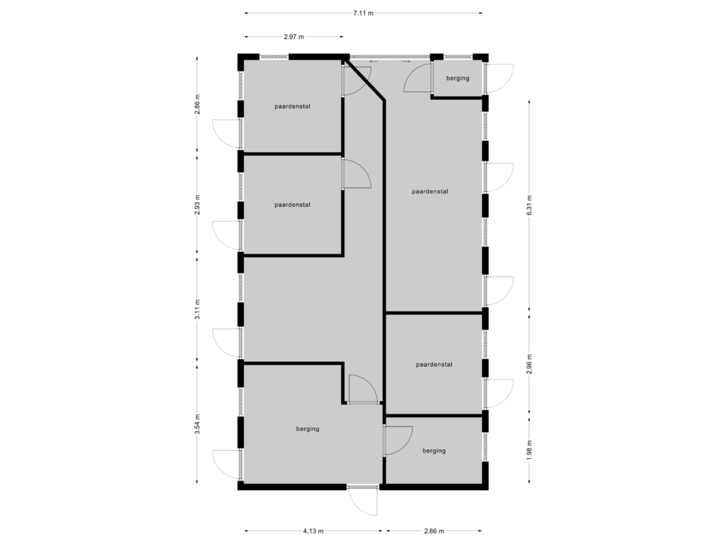 View floorplan of Stal of Deventerweg 72