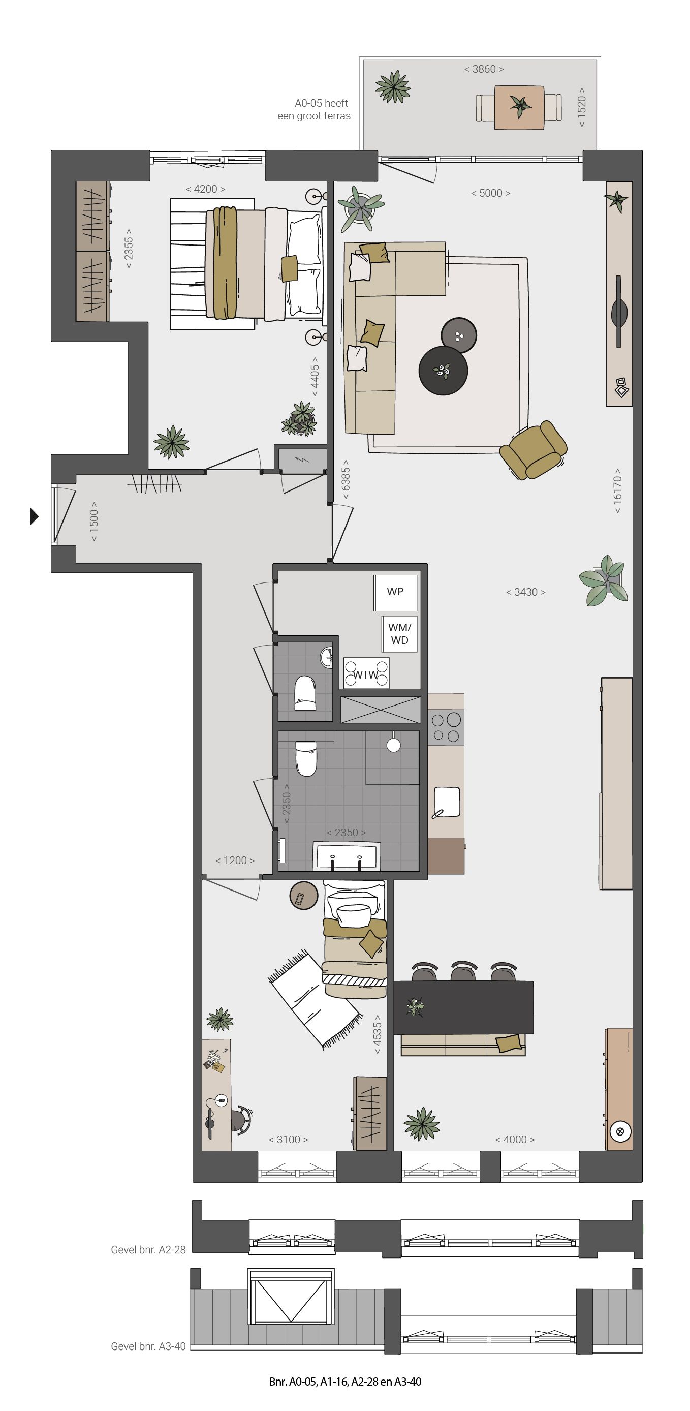 Foto 4 van Appartement (Bouwnr. A1-16)