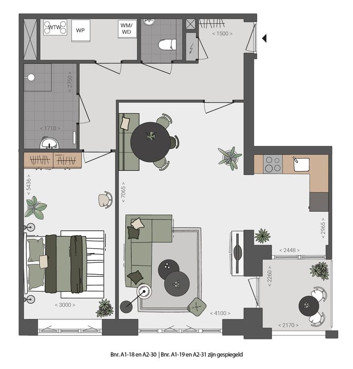 Photo 5 of Appartement (Bouwnr. A2-30)