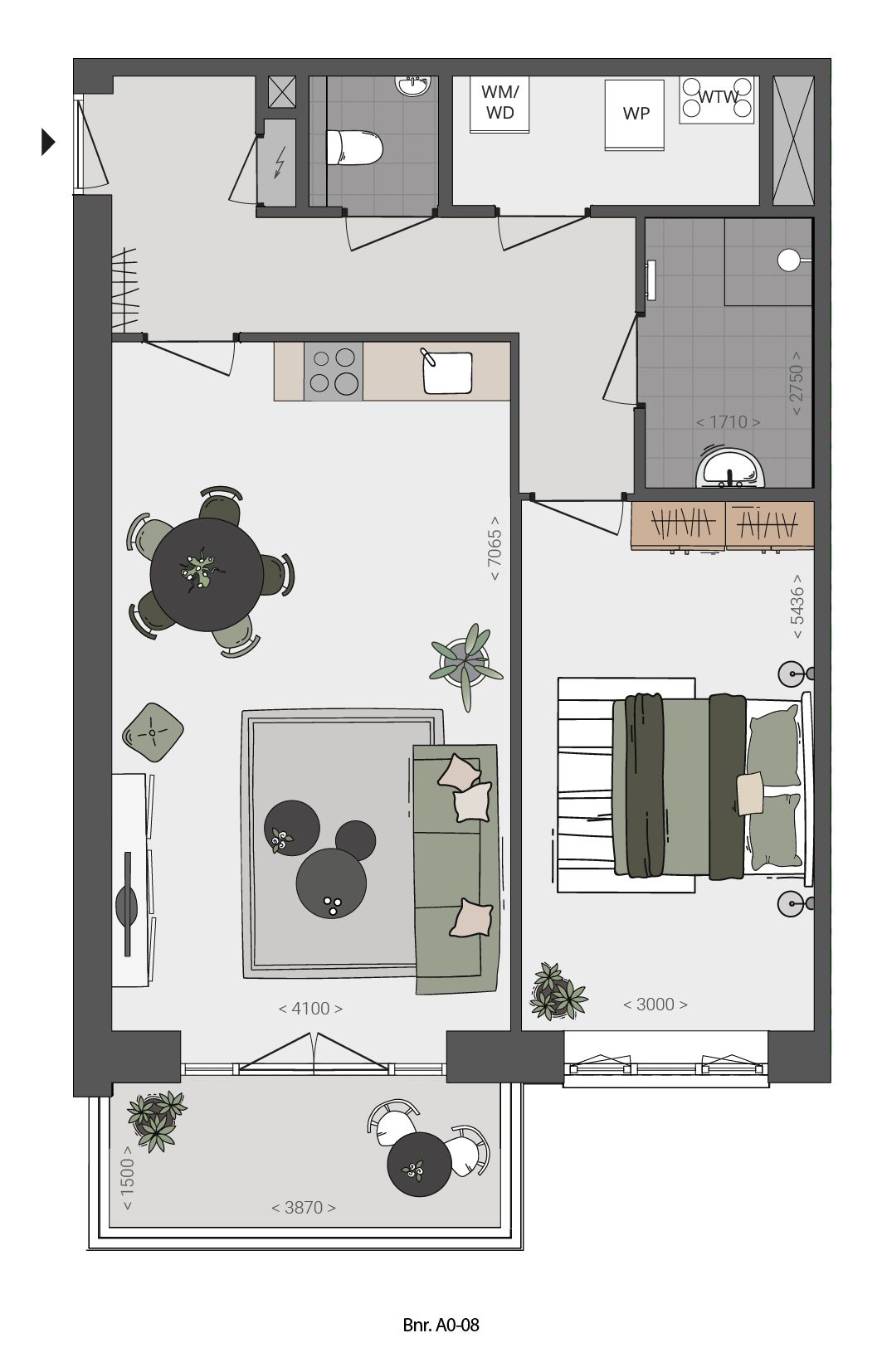 Photo 3 of Appartement (Bouwnr. A0-08)