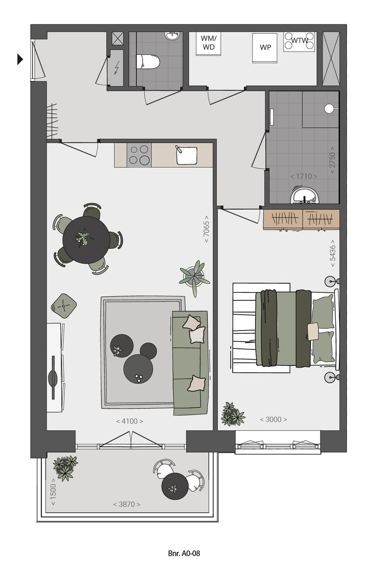 Photo 3 of Appartement (Bouwnr. A0-08)