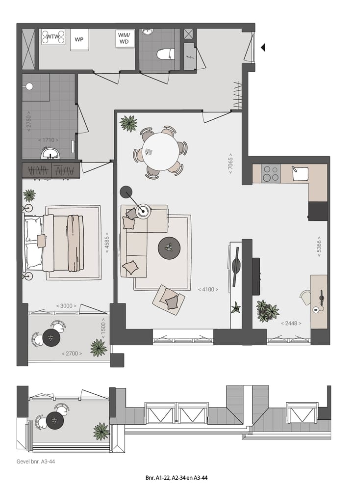 Photo 4 of Appartement (Bouwnr. A1-22)