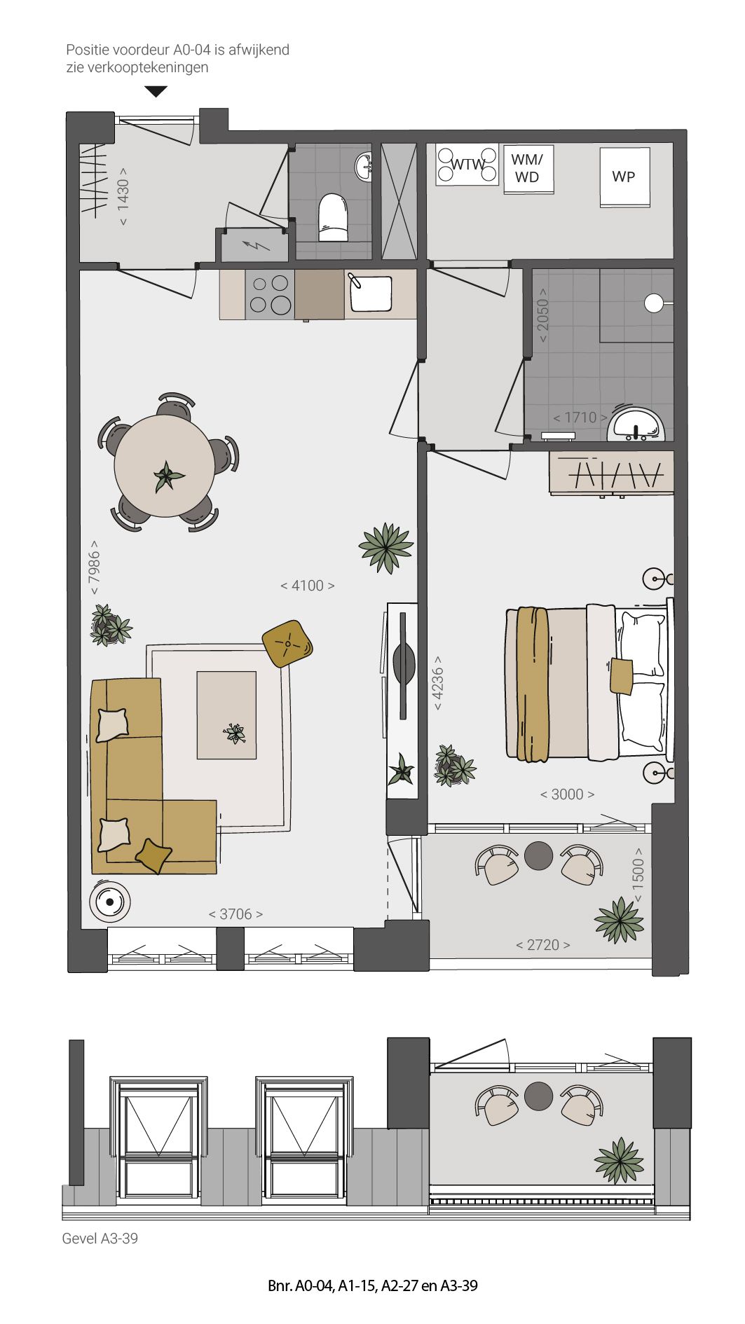 Photo 4 of Appartement (Bouwnr. A1-15)