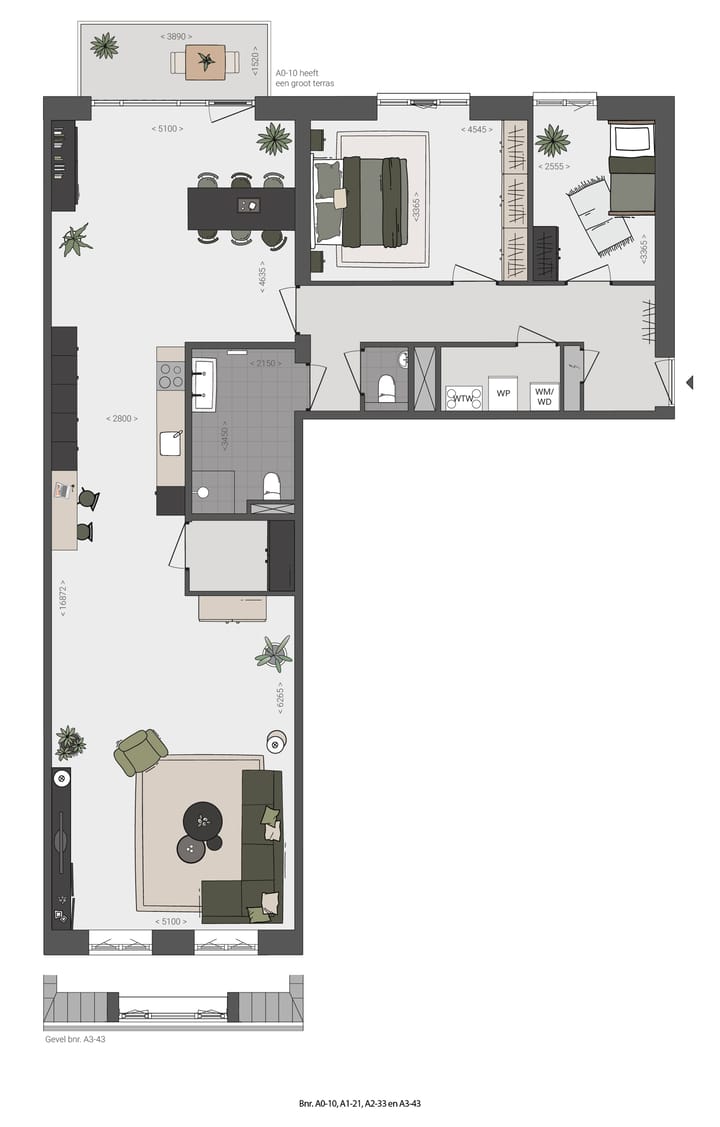 Photo 4 of Appartement (Bouwnr. A2-33)