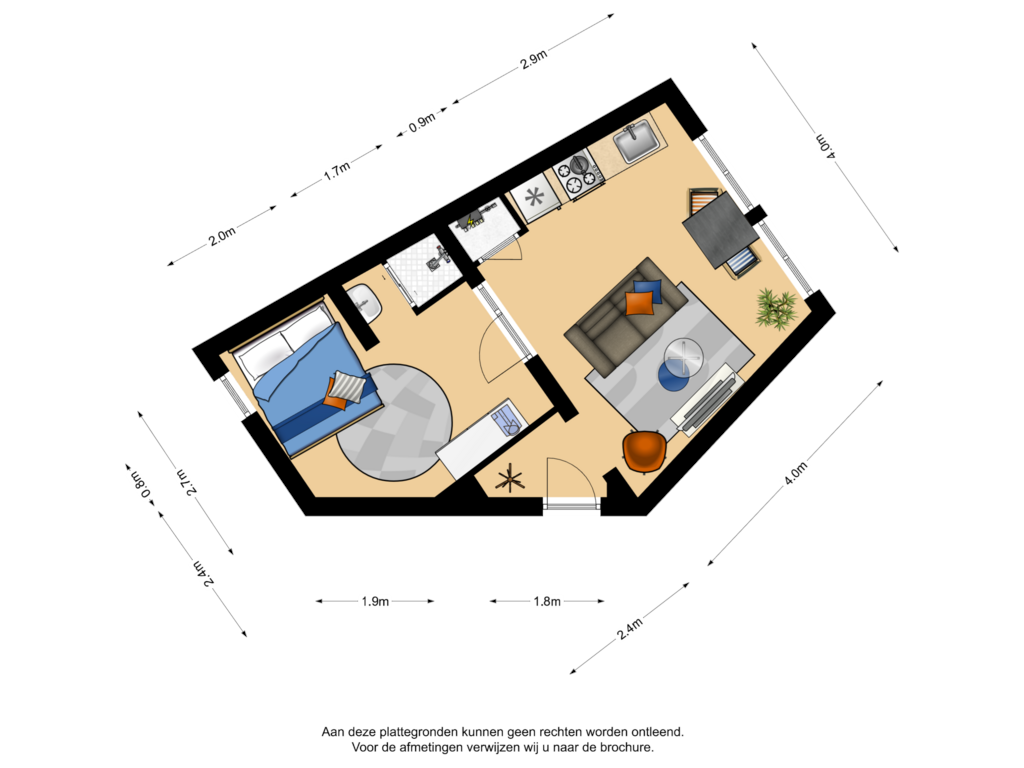 Bekijk plattegrond van Verdieping van Jan de Wittstraat 6