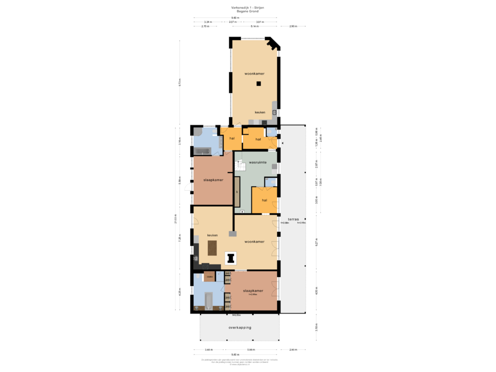 Bekijk plattegrond van BEGANE GROND van Varkensdijk 1