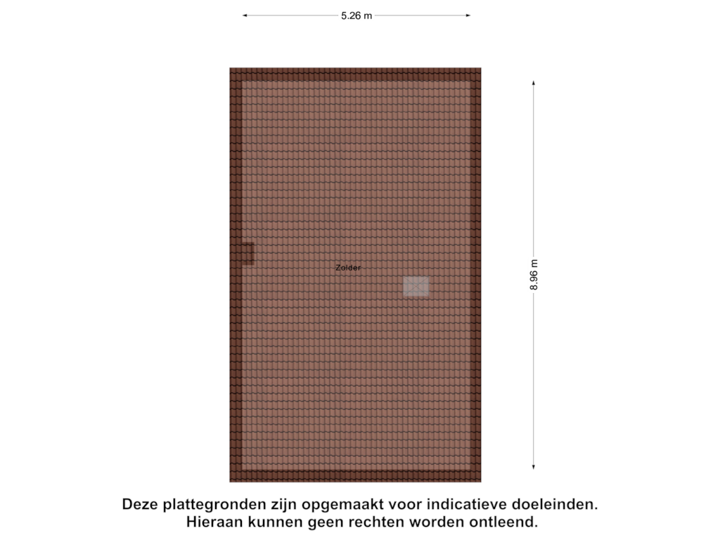 Bekijk plattegrond van Zolder van Jan Barendselaan 90