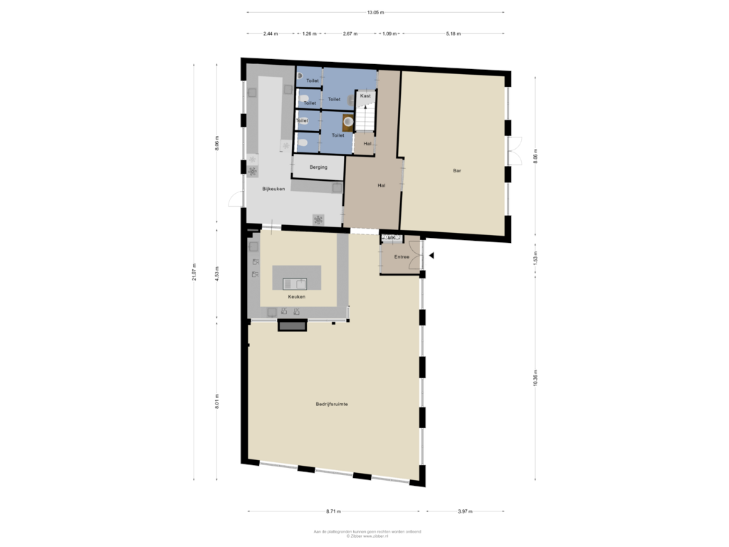 Bekijk plattegrond van Begane Grond van Kerkstraat 9