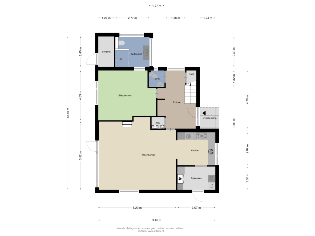 View floorplan of Begane Grond of Veldmaterstraat 200