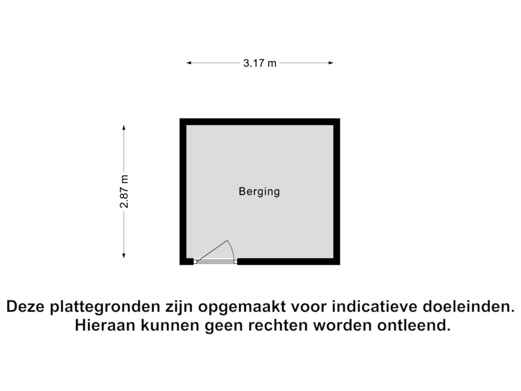 Bekijk plattegrond van Berging van Joubertstraat 63