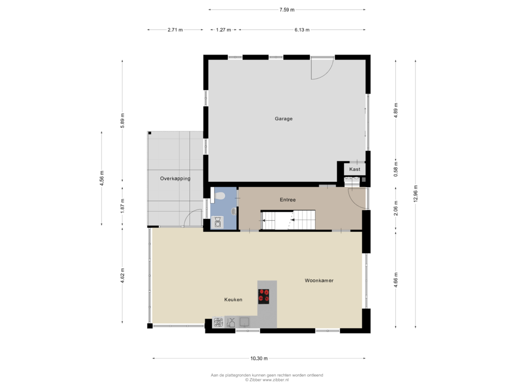 View floorplan of Bijgebouw of Elzenbosweg 20