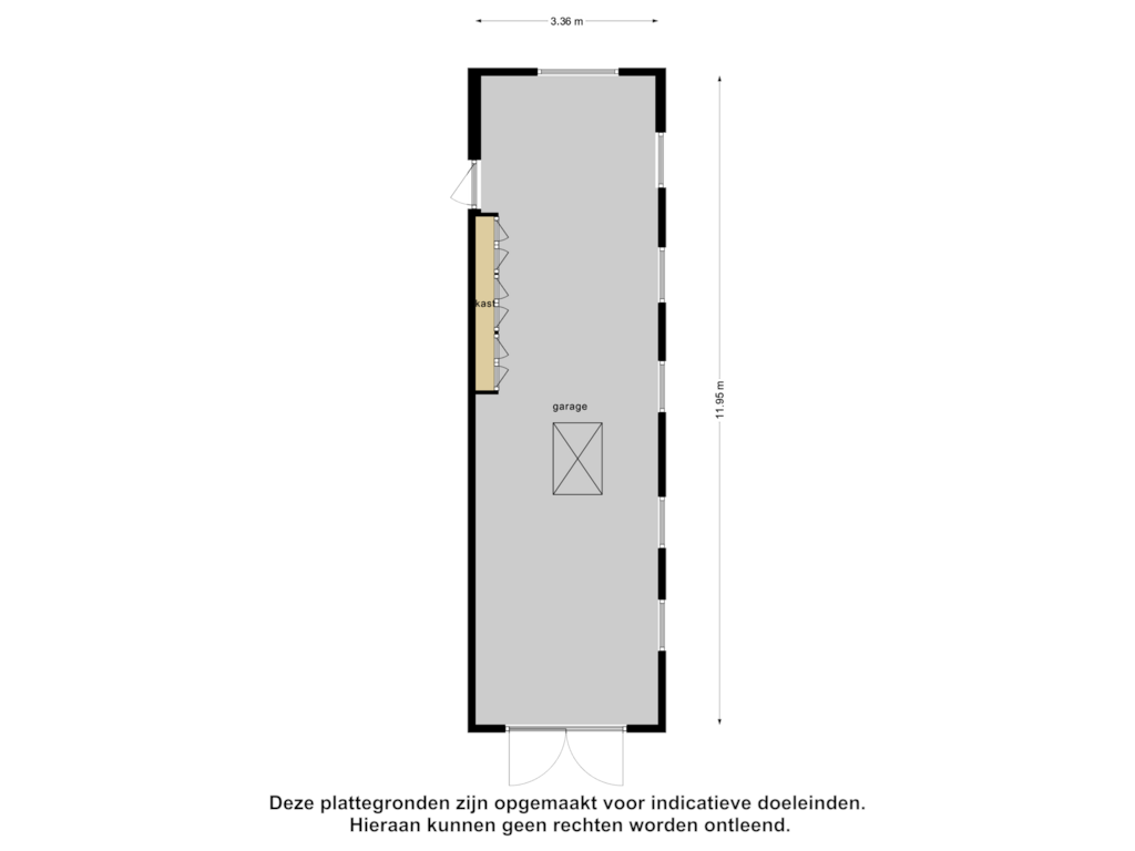 Bekijk plattegrond van Garage van Zuiderzeestraatweg 292