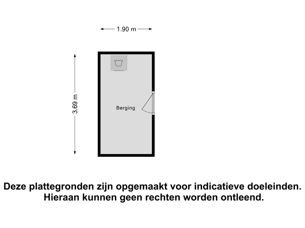 Bekijk plattegrond van Berging van Heymansstraat 78