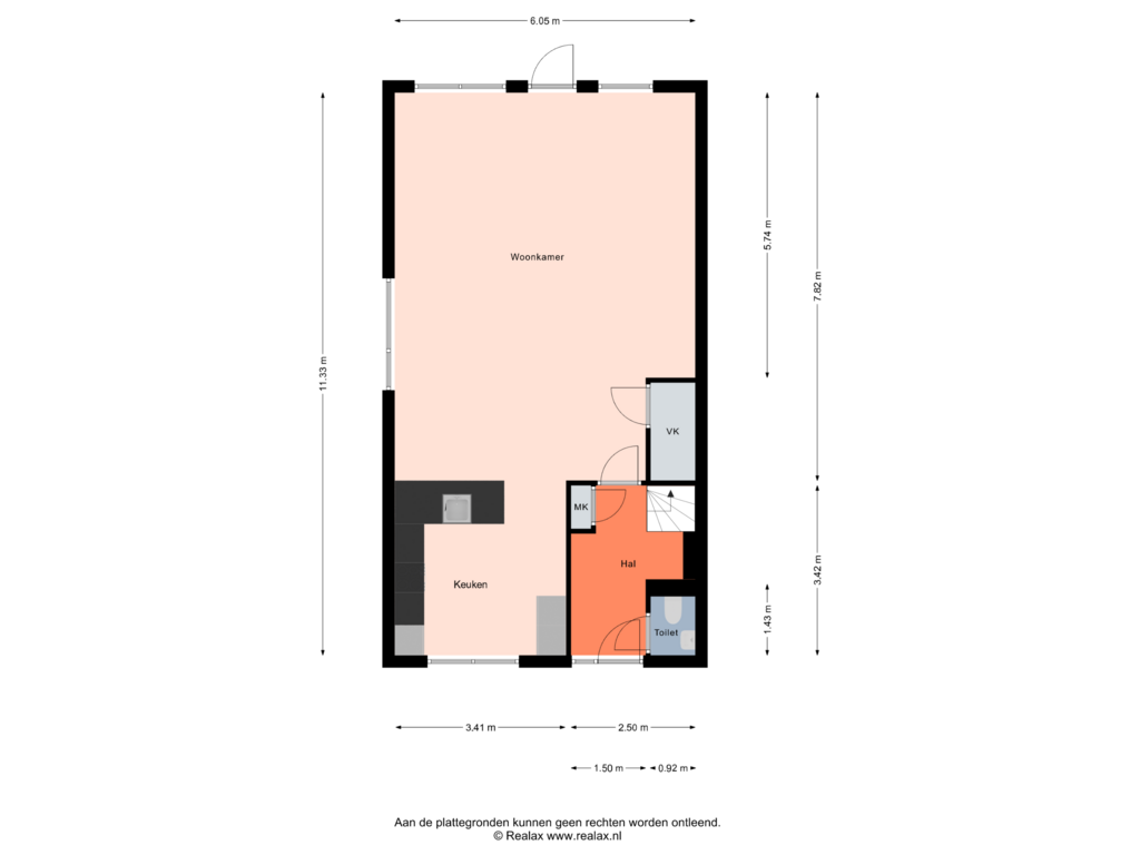 Bekijk plattegrond van Begane grond van Glassnijder 1