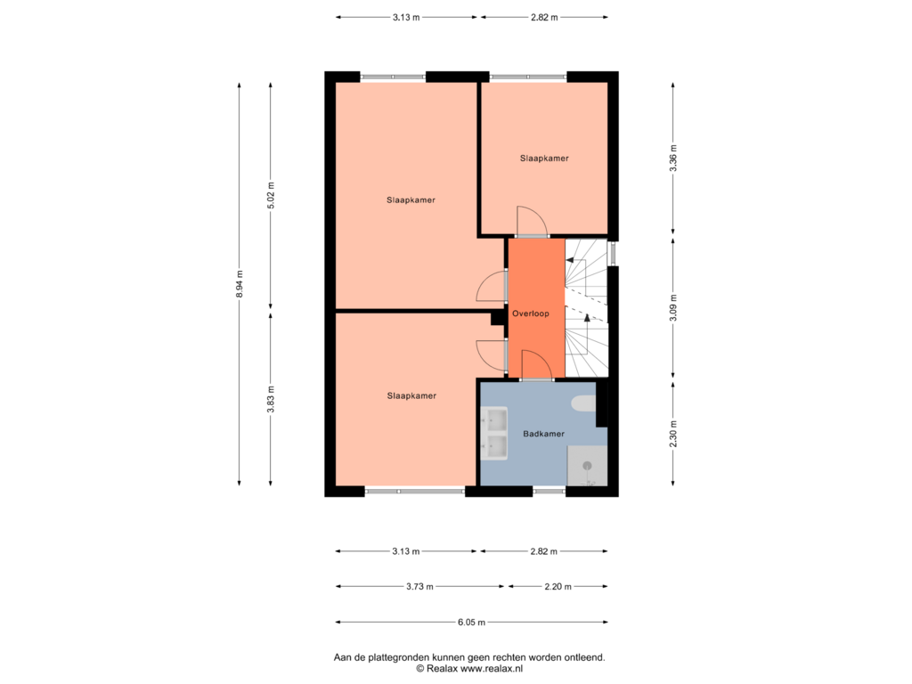 Bekijk plattegrond van Verdieping 1 van Glassnijder 1