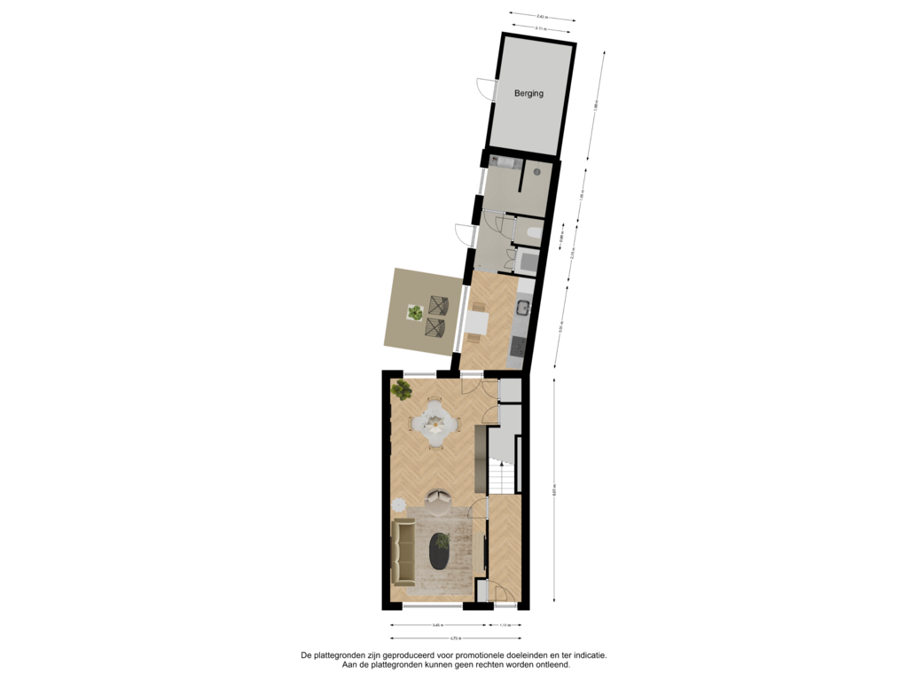 Bekijk plattegrond van Begane grond van Rijpersweg 19