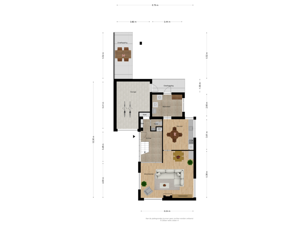 Bekijk plattegrond van Begane Grond van Vijverstraat 20