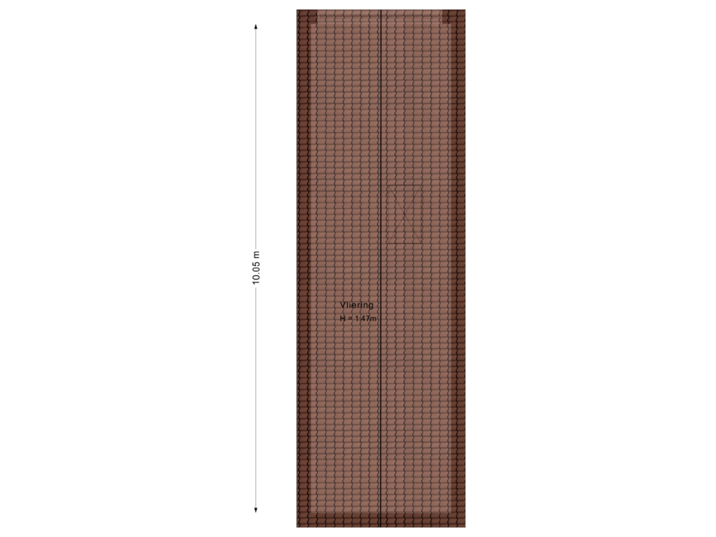 View floorplan of Vliering of Witrugspecht 43