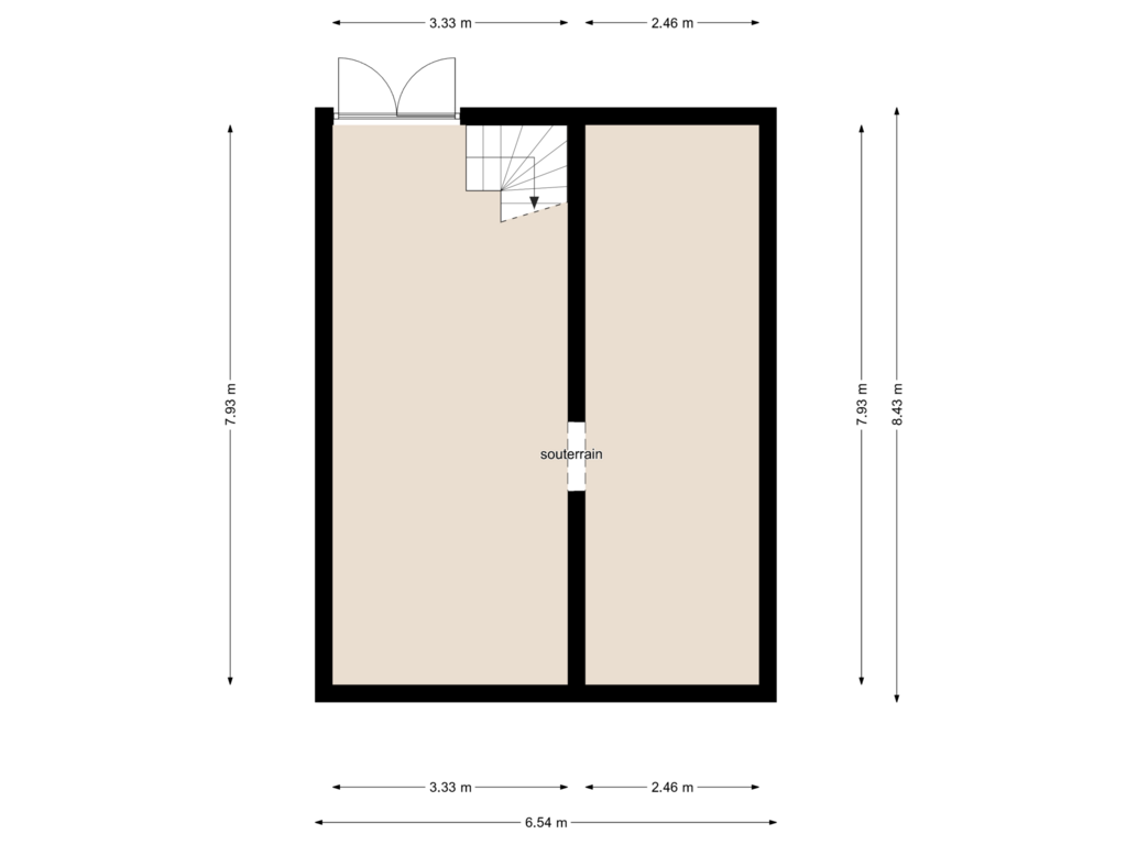 Bekijk plattegrond van Floor 3 van Variksestraat 6-A