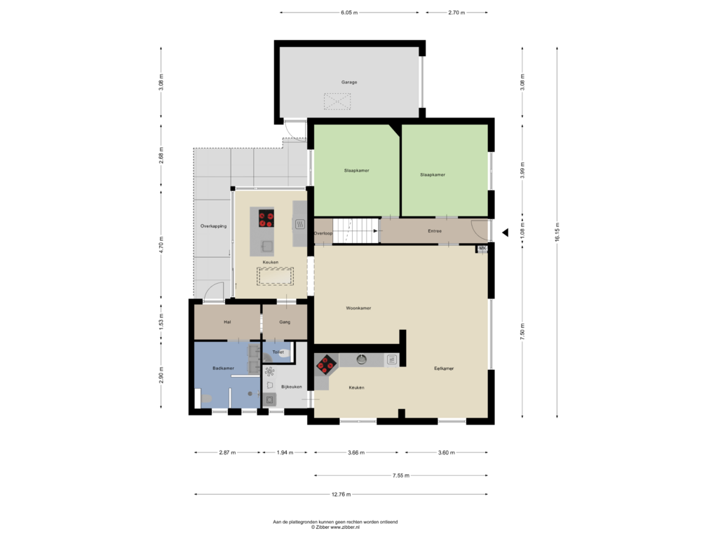 Bekijk plattegrond van Begane Grond van Stogger 11